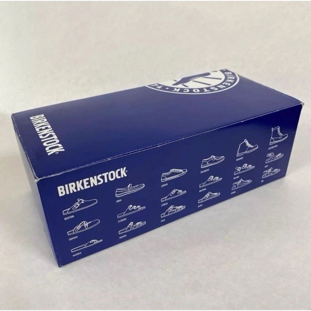 Birkenstock Unisex New w/ Box Shiny Check Rose W‎ 12-12.5  M 10-10.5 Narrow - Picture 7 of 7